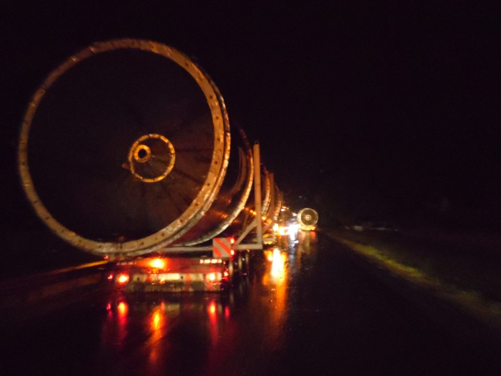 Transport Agabaritic Silozuri Noaptea